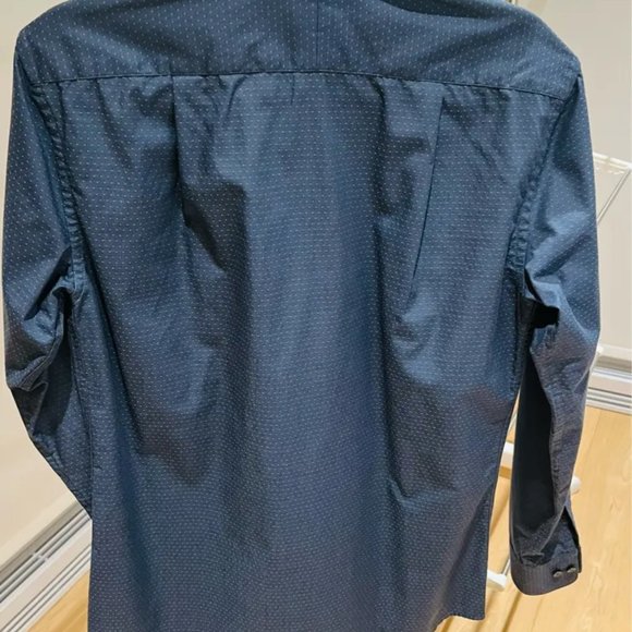 Tiger of Sweden men shirt medium size 39 blue like new - Picture 2 of 2